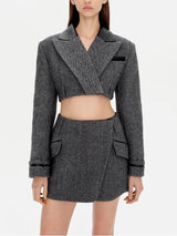 Clare Cropped Blazer