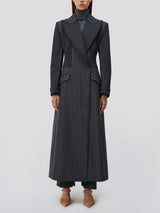 Silvia Patchwork Sculpted Coat