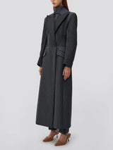 Silvia Patchwork Sculpted Coat