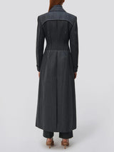 Silvia Patchwork Sculpted Coat