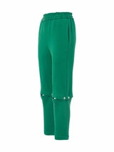 Trace Soft Jersey Jogging Pants With Press Buttons - Speakthestore