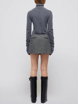 Payton Wrap Mini Skirt