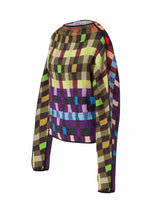 Printed Frill Top - Speakthestore