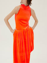 Velvet Midi Bubble Dress