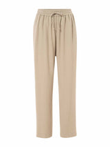 Drive Loose Fit Soft Wrinkle Suiting Pants Beige - Speakthestore