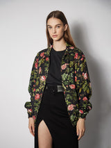 Reversible Bomber Ash Black Red