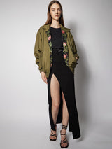 Reversible Bomber Ash Black Red