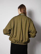 Reversible Bomber Ash Black Red
