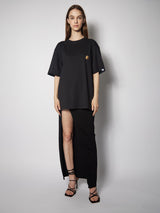 Oversized T-shirt 24 Carats Floral Embroidery