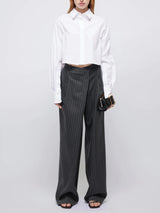 Tayler Overlap Wide Leg Trouser