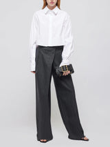 Tayler Overlap Wide Leg Trouser