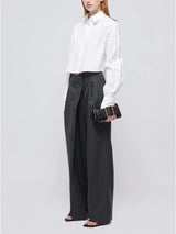 Tayler Overlap Wide Leg Trouser