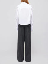 Tayler Overlap Wide Leg Trouser