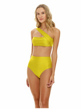 Alicia Praia Solid Bikini Bottom