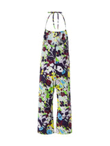Flora Opened-back Jumpsuit