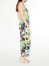 Flora Opened-back Jumpsuit