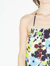 Flora Opened-back Jumpsuit