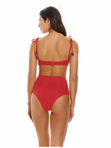 Brina Shaka Solid Bikini Bottom