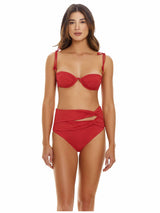 Brina Shaka Solid Bikini Bottom