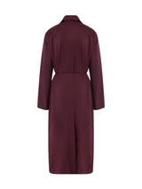 Satin Trench Coat