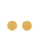 Chanel Large Round Vintage earrings