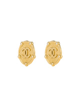 Chanel Large Round Vintage earrings