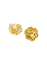 Chanel Shamrock Earrings