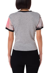 Albina Cotton Corset T-shirt Principessa Rosa