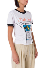 Albina Cotton Corset T-shirt