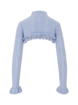Annalisa Mock Neck Knit Bolero