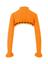 Annalisa Mock Neck Knit Bolero