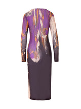 Tie Up Mesh Cover Dress