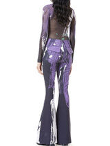 Artbrush Flare Pants