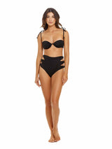 Donna Tout Black Bikini Top