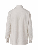 Floral Jacquard Fluid Shirt - Speakthestore