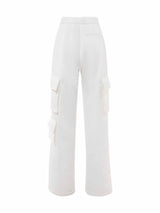 Baggy Pants In White - Speakthestore