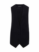 Brandon Black Tailored Vest