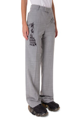Matt Embroidery Grey/Black