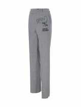 Matt Embroidery Grey/Black