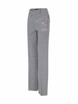 Matt Embroidery Grey/Pink