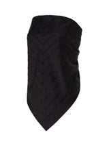Kris Black Crystal Scarf
