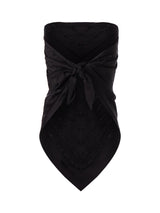Kris Black Crystal Scarf