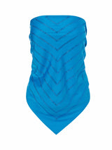 Kris Blue Crystal Scarf