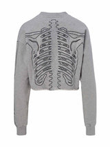 Franky Crystal Skeleton Sweatshirt