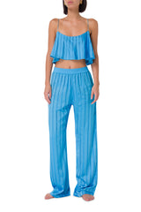 Lisa Crystal Crop Top