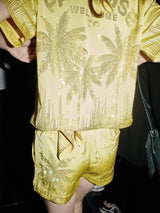 Palmer Yellow Crystal Shirt