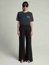 Cut T-shirt Black