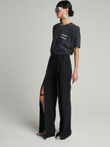 Cut T-shirt Black