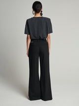 Cut T-shirt Black