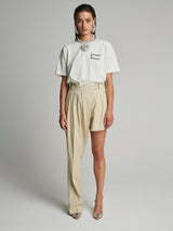 Cut T-shirt Off-white